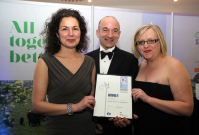 Jane & Terry receive 2013 Lincolnshire People's Choice Award