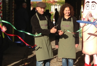 Jane & Terry Officially Open Lincoln Sausage Festival 2013