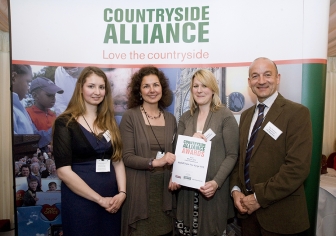 Jane & Terry receive Countryside Alliance Local Food Award