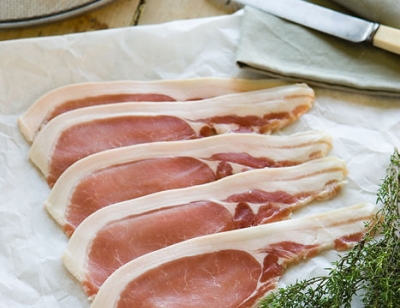 Dry Cured Shortback Bacon